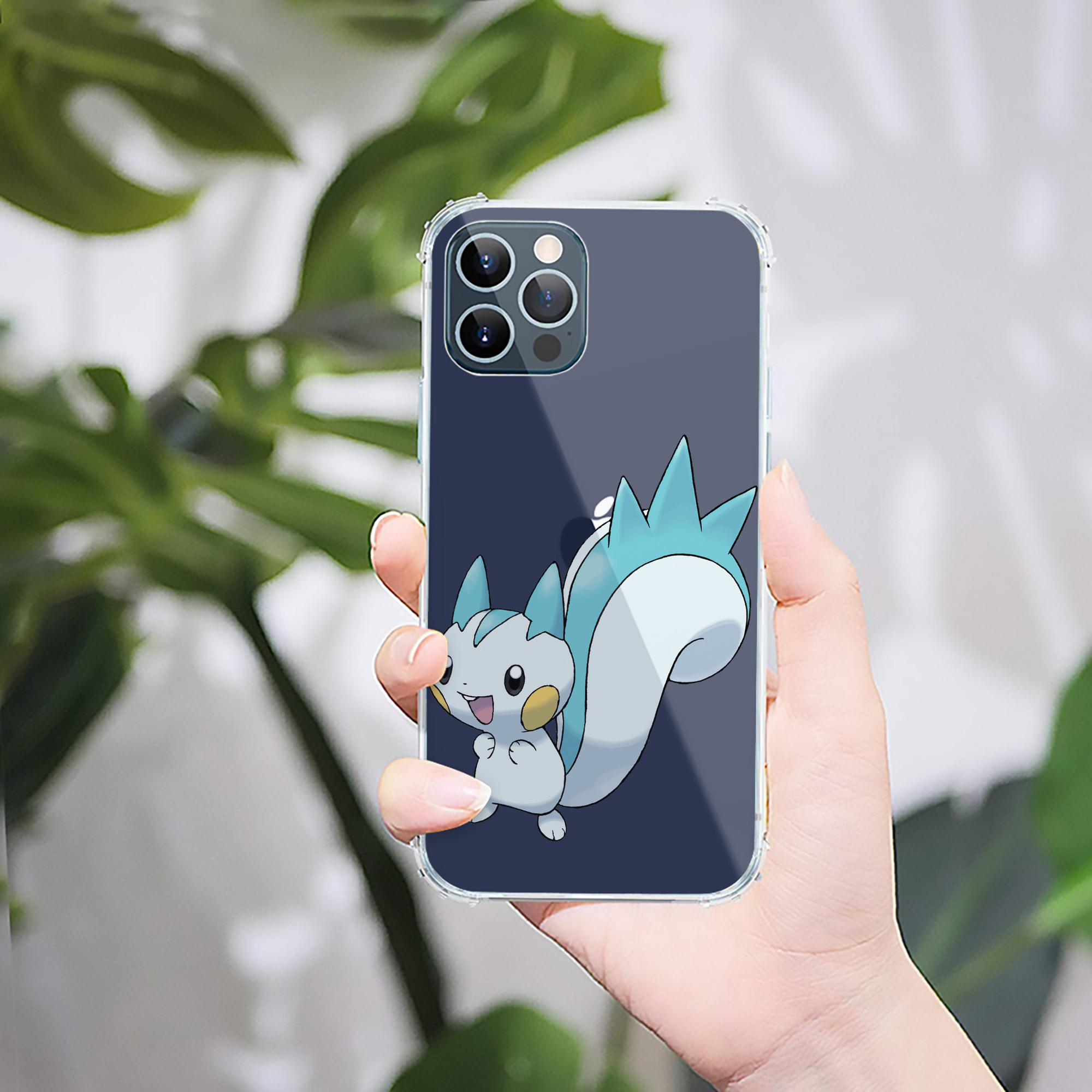 （画像用） ポケットモンスター Pokémon 【iPhone 12シリーズ対応】透明スマホケース（クリアソフトケース）